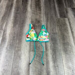 Maaji Teal Reversible Bikini Top‎